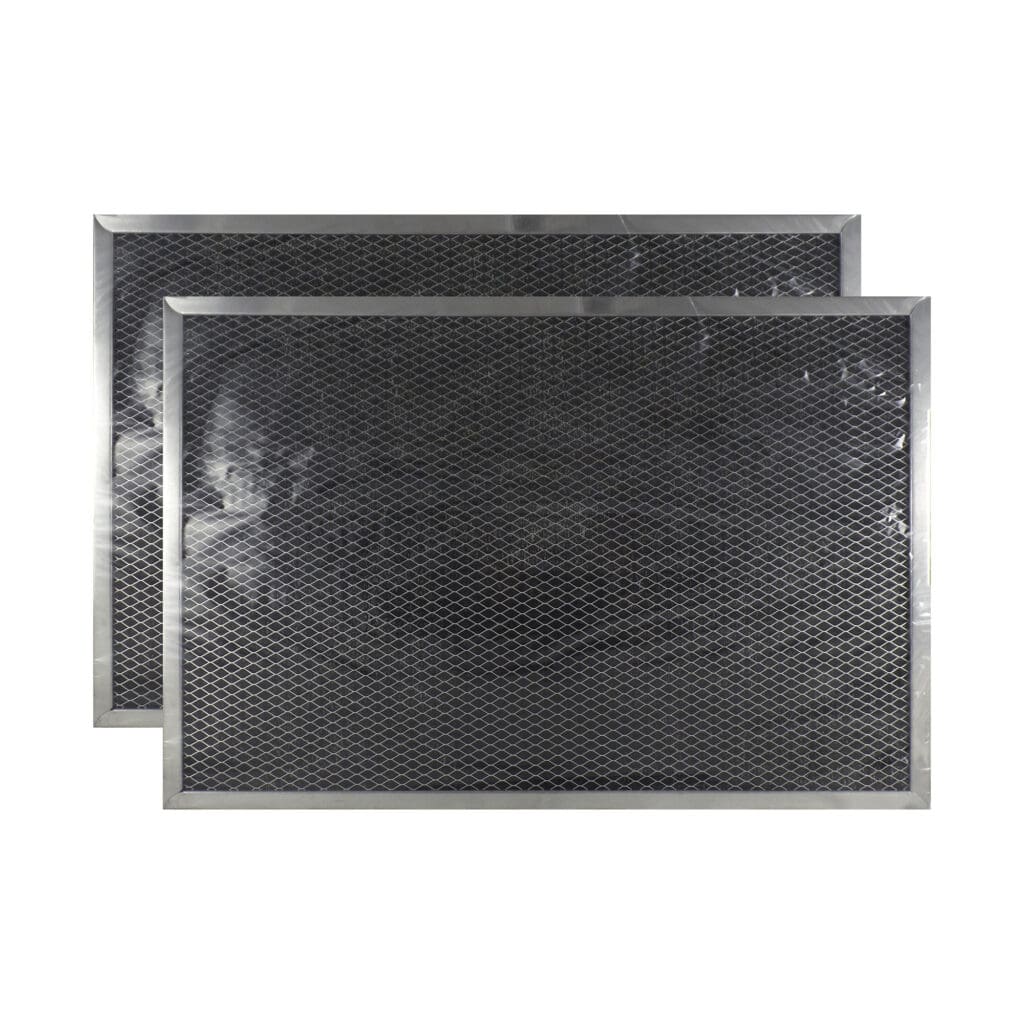 2 Pack Charcoal Carbon Range Hood Filter Replacements