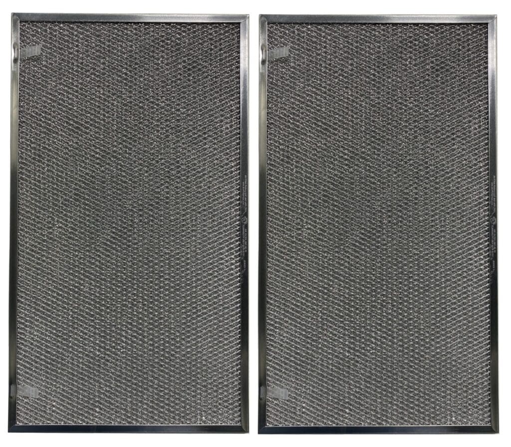(2 Pack) Aluminum Mesh Grease Range Hood Filters