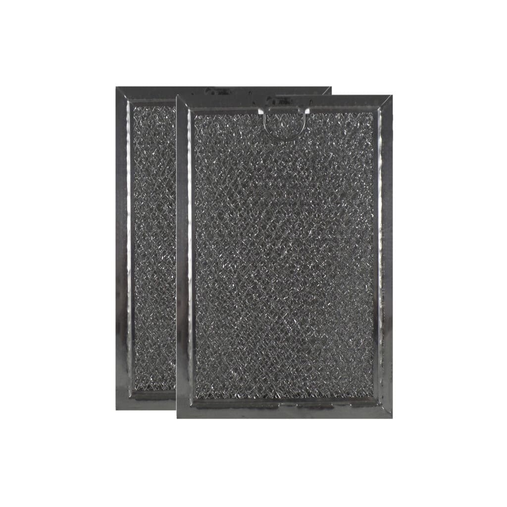 2 Pack Aluminum Mesh Grease Microwave Oven Filters