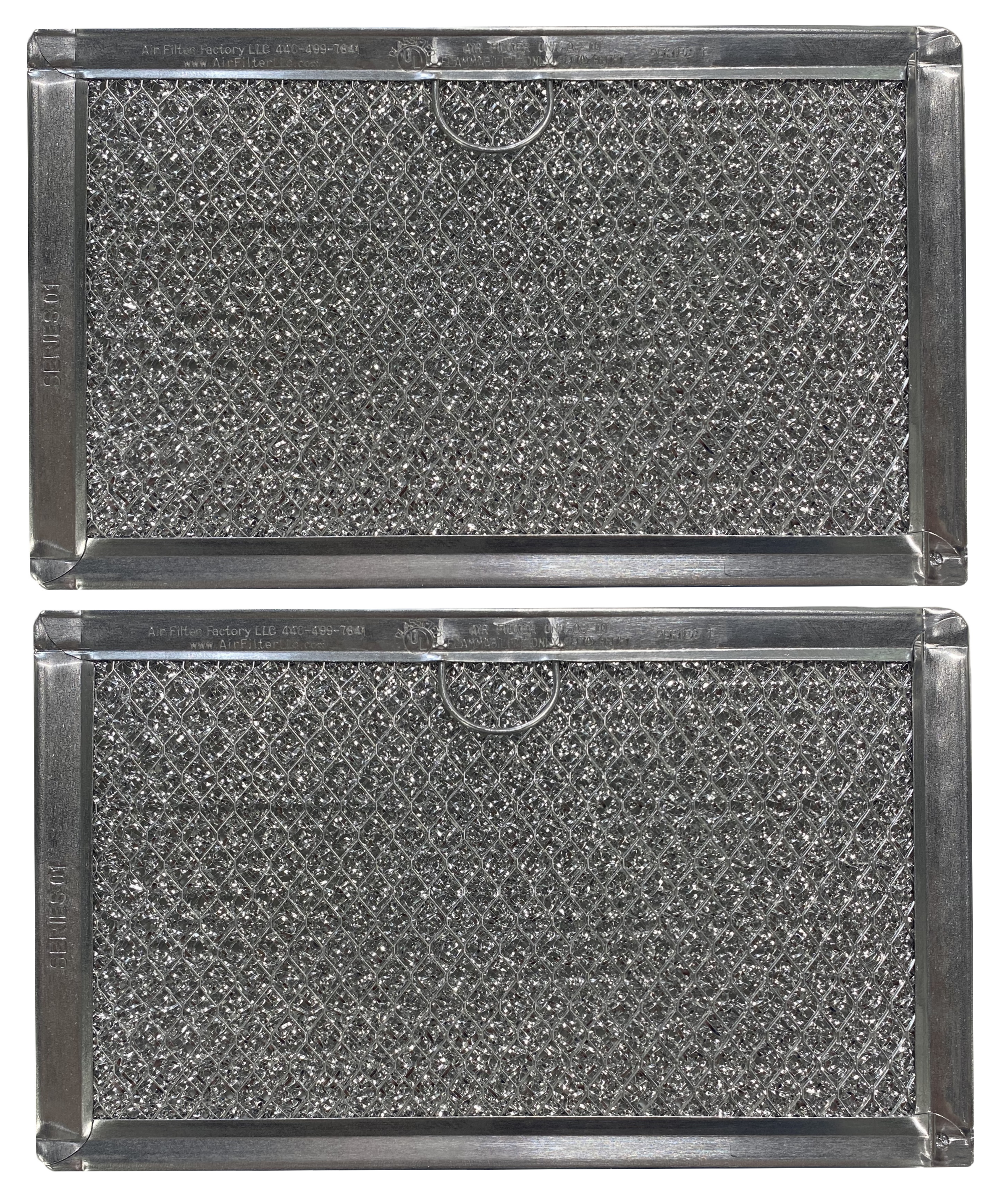 2 Pack) Compatible For HMV8052U/01 Grease Filters - Microwave Oven Range  Filters For Kitchen Appliances