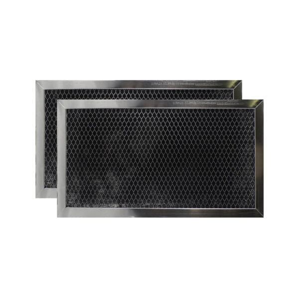 (2 Filters) Charcoal Carbon Microwave Oven Range Hood Filters