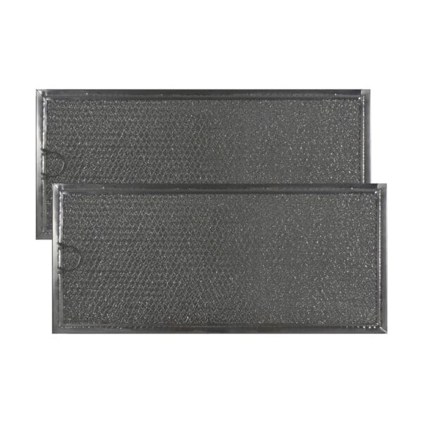 2 Filters Aluminum Mesh Grease Microwave Oven Filters Replacement