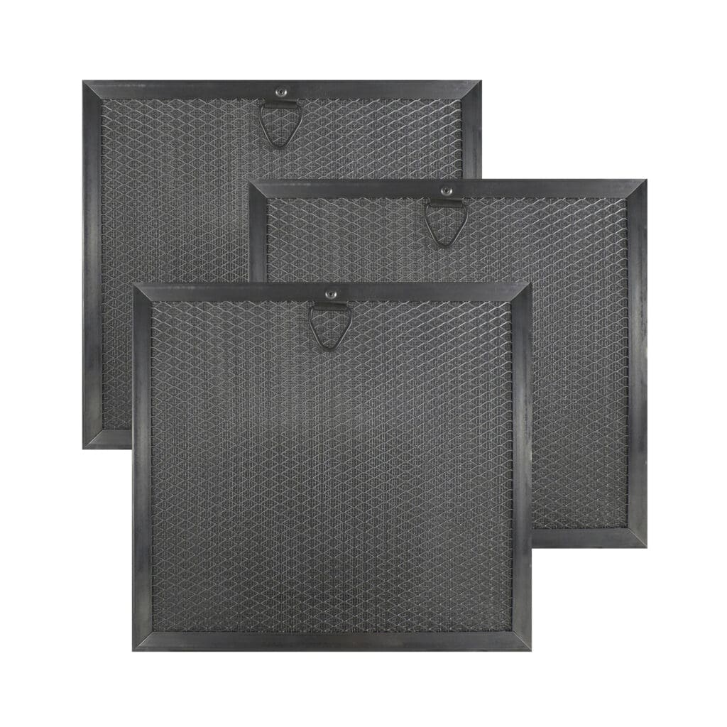 3 Pack Premium Aluminum Mesh Grease Range Hood FIlters