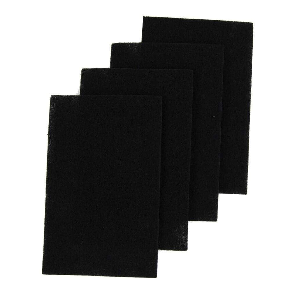 4 Pack Charcoal Carbon Range Hood Filters